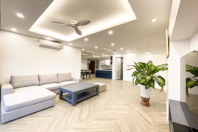 Brand new 3-Bedroom 2- bathroom Apartment in E1 Tower ciputra Ha Noi for rent 