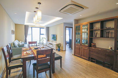 D Le Roi Soleil apartment in Tay Ho: 2 bedrooms, 116m2, corner, modern