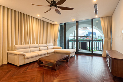 120m² 2BR 2BA apartment on Tu Hoa Street – West Lake view, Tay Ho