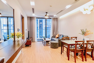 2 bedroom apartment for rent in Ba Dinh, Full of Natural light