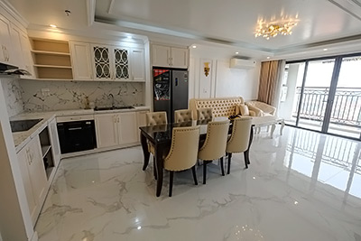 2-Bedroom Apartment for Rent in  59 Xuan Dieu, Tay Ho, Lake View