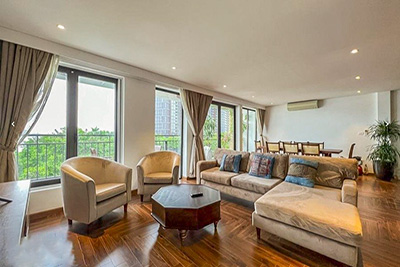 2-Storey Duplex Apartment with West Lake Views in Tay Ho, Hanoi