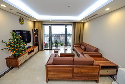 3-Bedroom Apartment for Rent in  Tay Ho, 146m² , open view