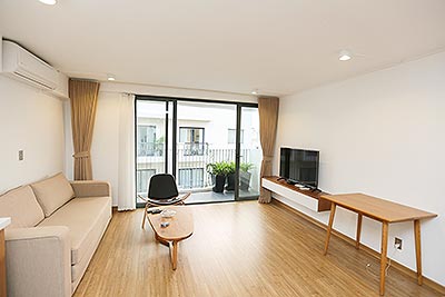 Apartment for rent in Au Co street:  01 bedroom on high floor