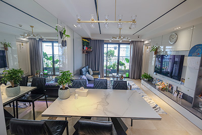 Apartment  for Rent  with 3 bedrooms in Xuan Dieu- West Lake & Red River View