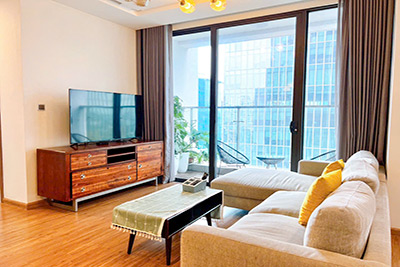 Apartment in Vinhomes Metropolis M1, 8th Floor, 2 Bedrooms, Fully Furnished,  Balcony