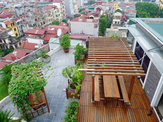 Apartment include a Beautiful Rooftop Terrace Garden, 2 bedrooms