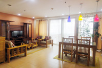 Apartments for rent in Ngoc Khanh Lake, Ba Dinh Hanoi, high floor, modern