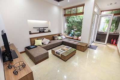 Attractive 3-Bedroom House with Front Yard in Ba Dinh for Rent
