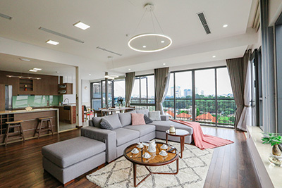 Beautiful 4 bedroom Apartment with lake view in Tay Ho