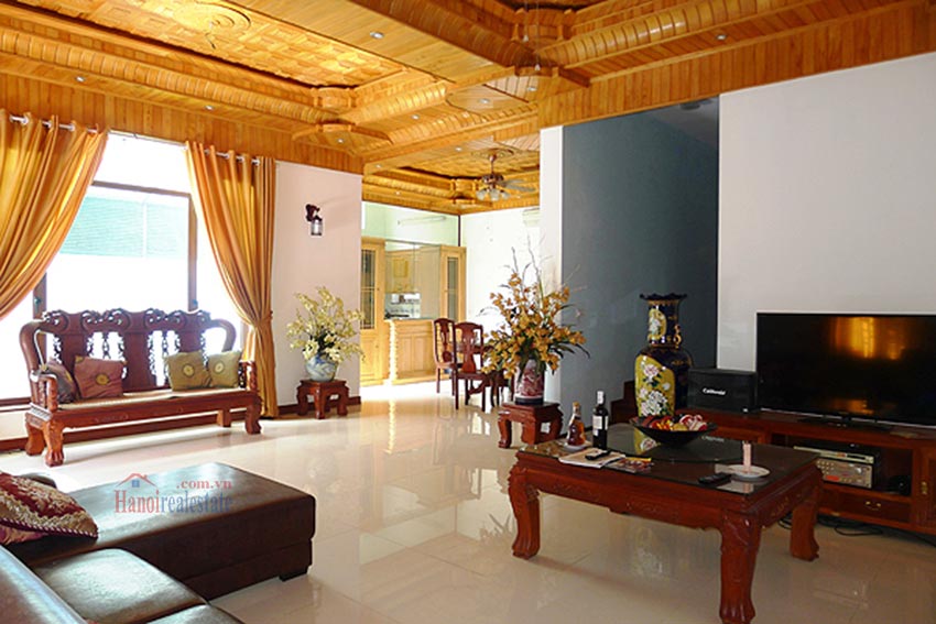 Beautiful 4 bedroom house with swimming pool on An Duong Vuong 8