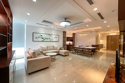 Beautiful Apartment for Rent: 3 Bedrooms, 2 Bathrooms, 114m² in L4 Ciputra, Tay Ho, Ha Noi