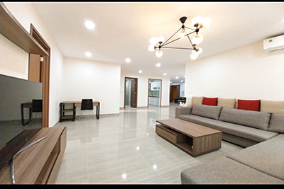Beautiful apartment with a high floor and stunning views at L3 Ciputra Hanoi for rent