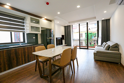 Beautiful apartment with large balcony in Dang Thai Mai street, quiet place.