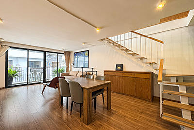 Beautiful designed duplex one bedroom apartment on Au Co road