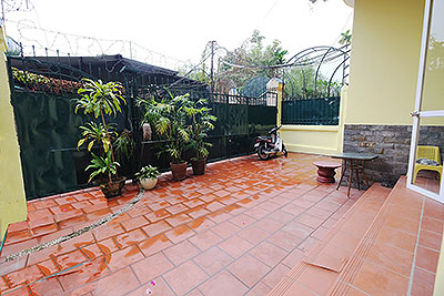 Beautiful house with large courtyard for Rent in Tay Ho, Hanoi