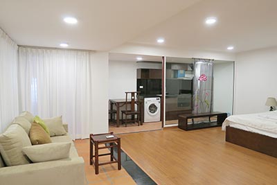 Beautiful studio apartment in Tay Ho to rent, brand new