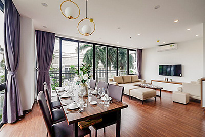 Brand new 3 bedroom apartment on Tu Hoa Street, next to Sheraton hotel