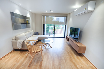 Brand new apartment for rent with 2 balconies in Tay Ho Dist