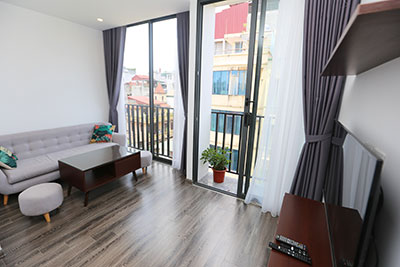 Brand new, elegant one bedroom apartment in Vong Thi street