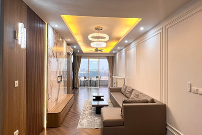 BRAND NEW RENOVATED 3-BEDROOM APARTMENT FOR RENT AT P TOWER – CIPUTRA HANOI