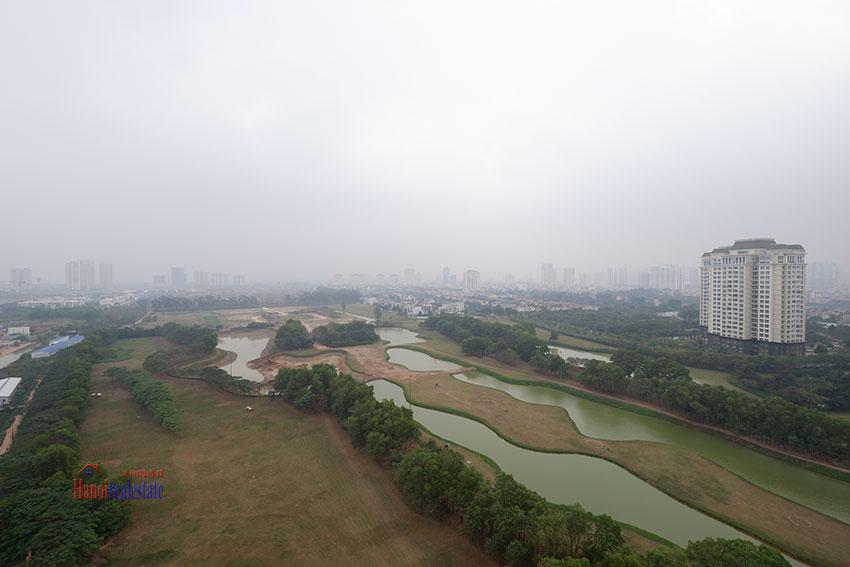 Breathless fantastic Golf view 03 bedroom apartment in Ciputra, brand new and simple décor