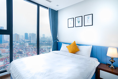 Bright 2 bedroom apartment for rent at M2 – Metropolis, Ba Dinh