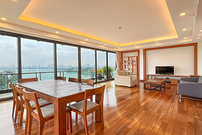 Bright & Airy 2-Bedroom Apartment with Spectacular Lake View – Xuan Dieu