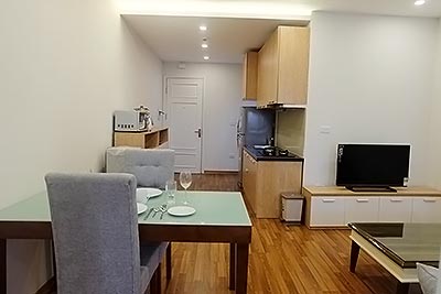 Bright and airy 1br apartment for lease at Quan Hoa St, Cau Giay Dist