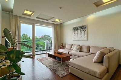 Bright and airy 2-bedroom apartment with greenry view for rent in Westlake, Tay Ho