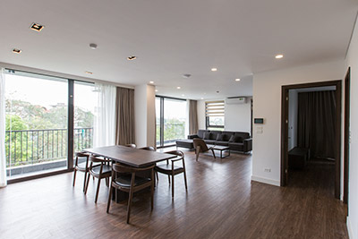 Căn hộ 02PN mới đầy đủ nội thất, ban công cho thuê tại Tô Ngọc Vân.