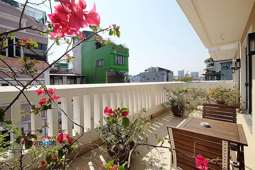 Charming 2-bedroom apartment for rent in Hoan Kiem with Large balcony 6