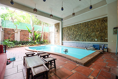 Charming house with Indoor Pool and Rooftop Terrce for Rent in Tay Ho
