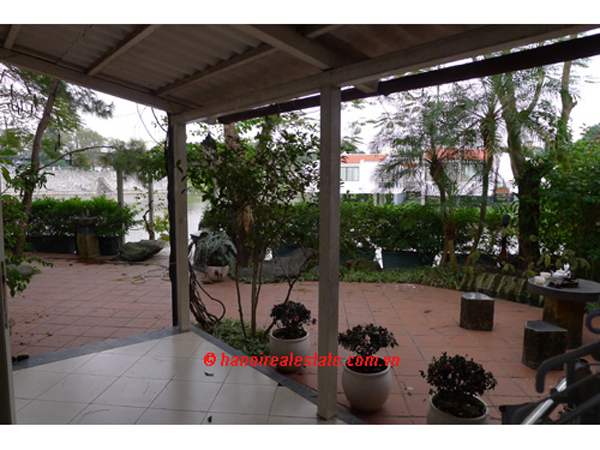 Charming house with lake view and large garden in Tay Ho 3