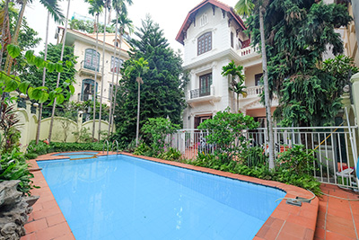 Charming House with Outdoor Swimming Pool for Rent in Tay Ho, Hanoi