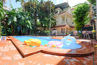 Charming Villa with outdoor Pool for Rent in the heart of Tay Ho