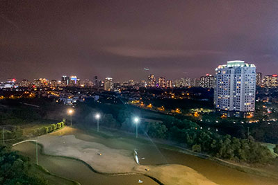 Ciputra: Golf course view 3-bedroom apartment on high floor of L4