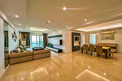Ciputra: Renovated modern style 3-bedroom apartment with nice view