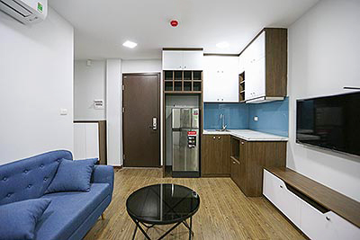 Comfortable, balcony one bedroom apartment in To Ngoc Van