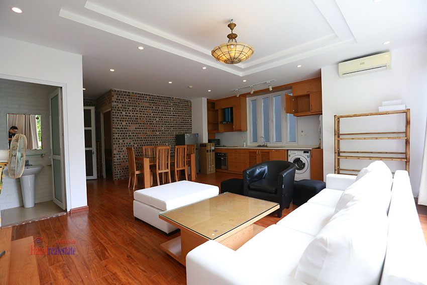 Cozy Brick wall 2 bedroom apartment on To Ngoc Van Road