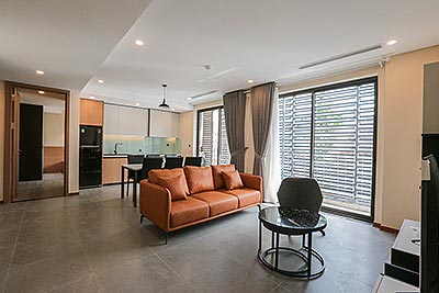 Cozy minimalism 3-bedroom apartment on Tay Ho Road, balcony