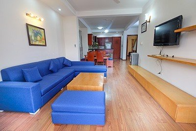 Cute 2 bedroom apartment for rent in Hoang Hoa Tham, Ba Dinh