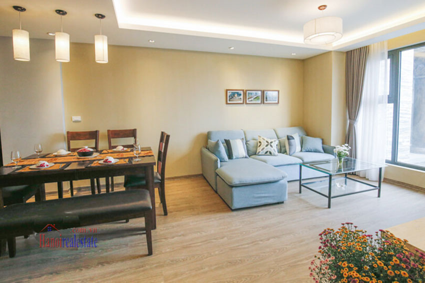 D Le Roi Soleil apartment in Tay Ho: 2 bedrooms, 116m2, corner, modern 2
