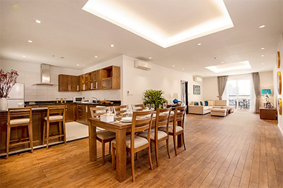 Thuê căn hộ Deluxe 1 phòng ngủ 105m2 tại Atlanta Residences Hà Nội