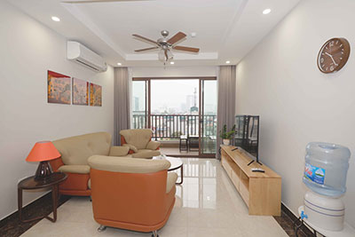 Double balcony two bedroom apartment in Doi Can street 