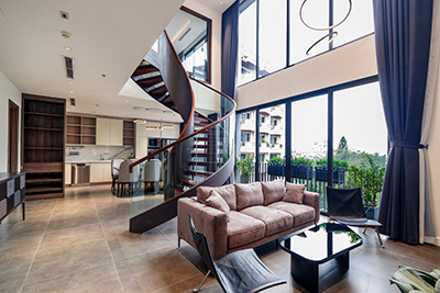 Duplex Apartment for Rent 250m² in Tay Ho Street, Near West Lake