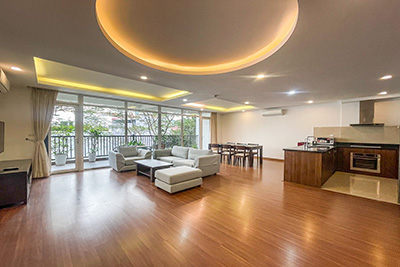Elegant 3 bedroom Apartment with large balcony in Tay Ho