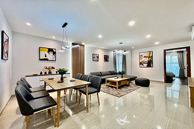 Elegant 3-Bedroom Apartment for Rent at The Link, Ciputra – High Floor with Beautiful Courtyard View