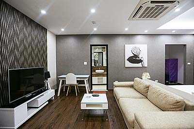 Elegant studio apartment on Nghi Tam Rd, brand new