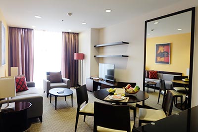 Excutive 01BR apartment for rent at Somerset Hoa Binh